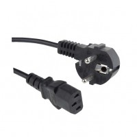 Great Quality AC Power Cord EU 3 prongs schuko straight plug power cord