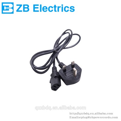 South Africa Approved SABS AC power cord cable with connector C13 power socket