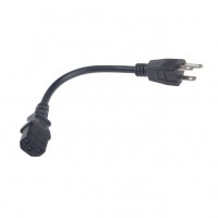 IEC 320 C13 socket AC Power Cord Cable Hot sale 3 pin NEMA5-15P plug power cord 3 cores  to sale